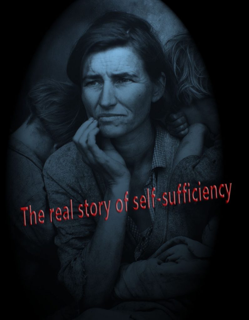 The real story of self-sufficiency